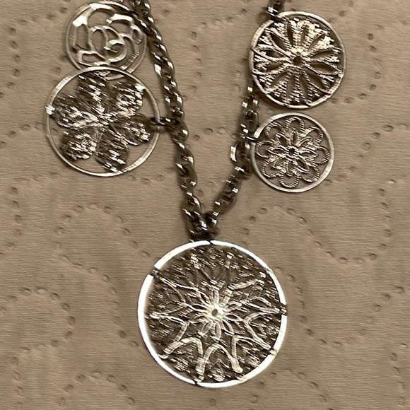 Set of Three Silver Tone Necklaces - Picture 13 of 13